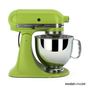 stand mixer kitchen aid 3d model