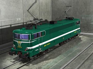 3ds max sncf oullins locomotive