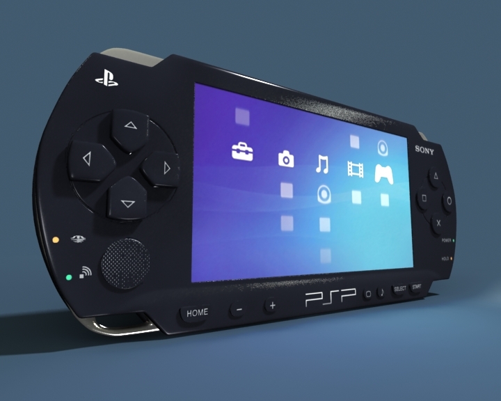 psp 3d model