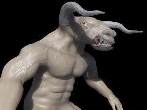 devil 3d model