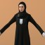 3d arab woman character model
