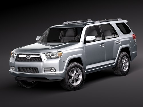 Toyota 4runner 2010 3d Modell Turbosquid 538365