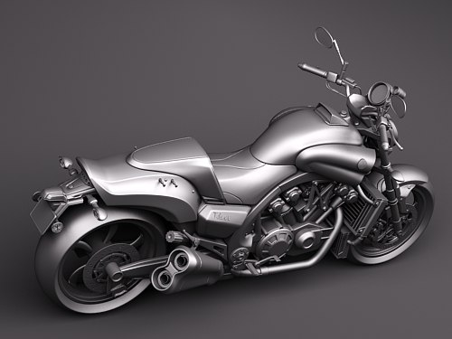 Yamaha v Max 1700 Ghost Rider