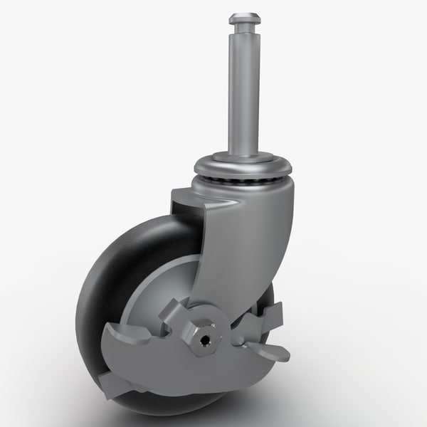 caster wheel 3d model
