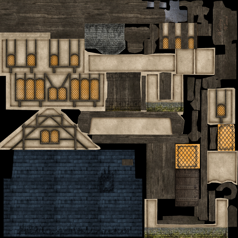 3d house pub model