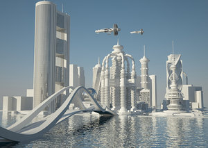 future city 3d model