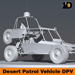 desert patrol vehicle dpv 3d model
