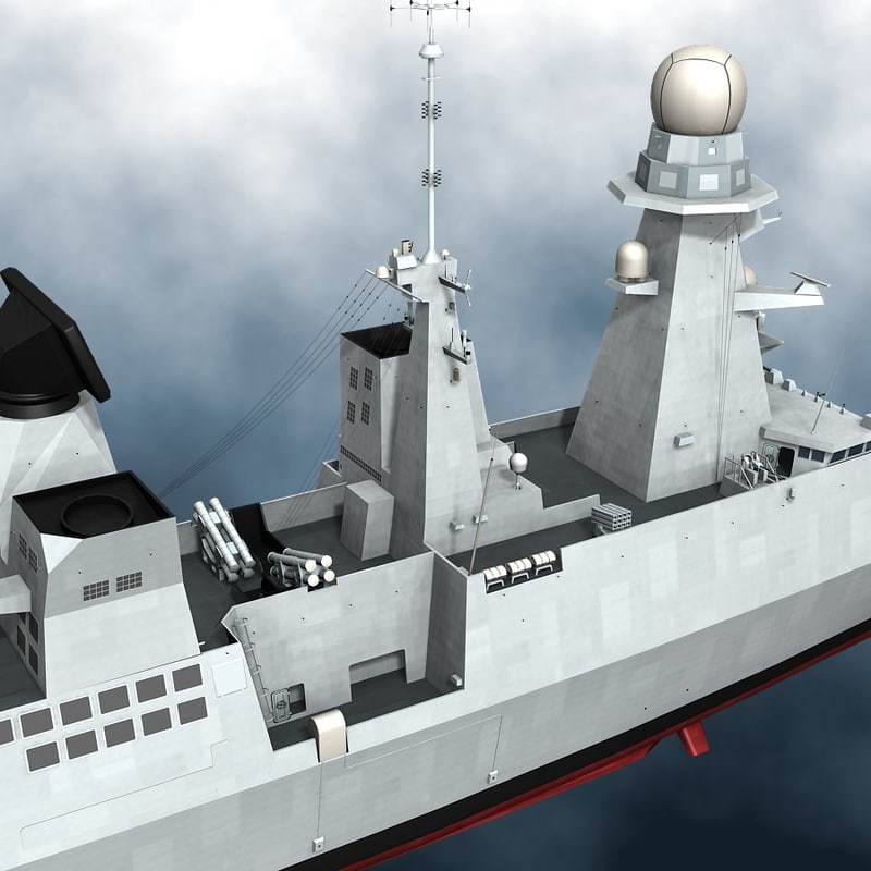 french horizon frigate 3d max