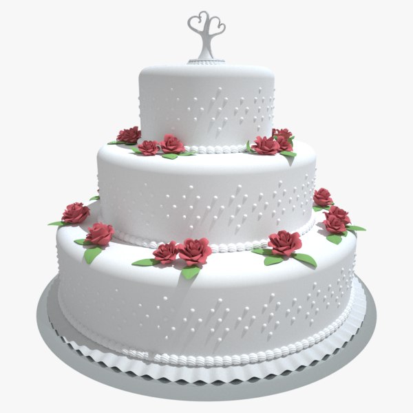  wedding  cake  3ds