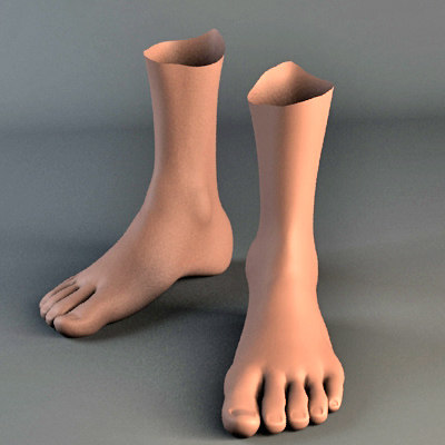 foot 3d models for download turbosquid