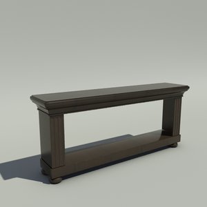 tv stand 3d model