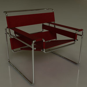 wassily chair 3d model