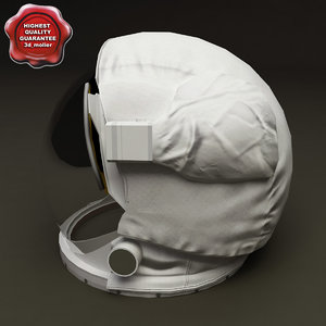 nasa space helmet 3d model