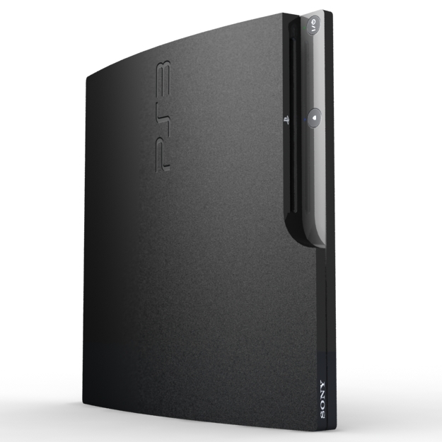 3d model of ps3 slim