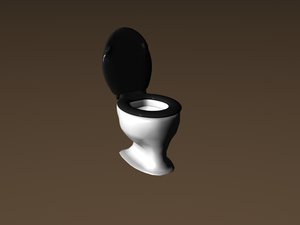 free dxf model toilet standard