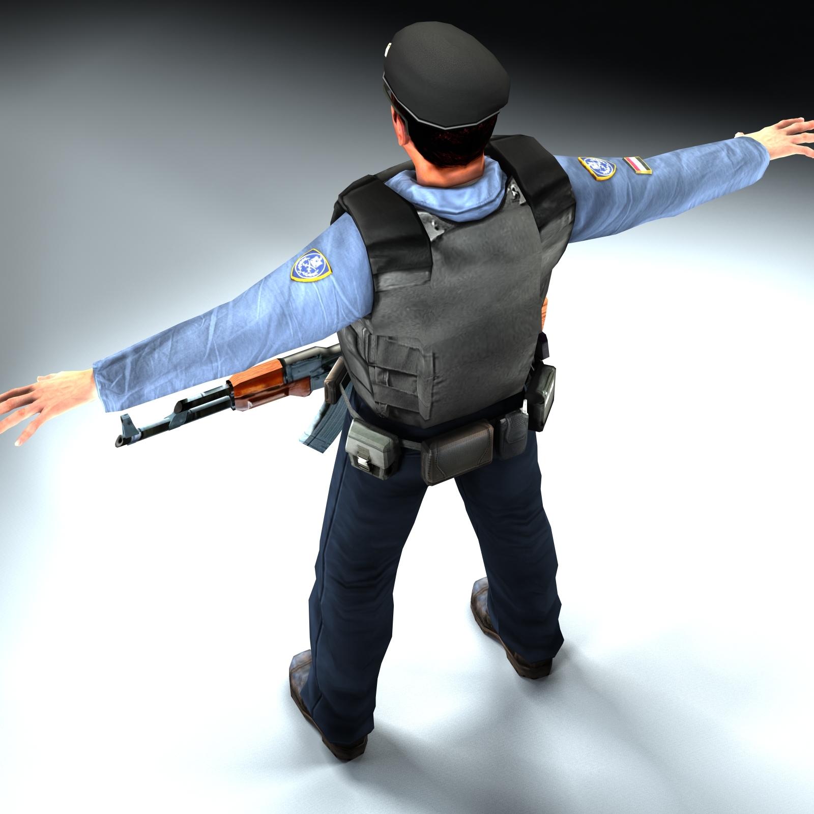 3d iraqi policeman