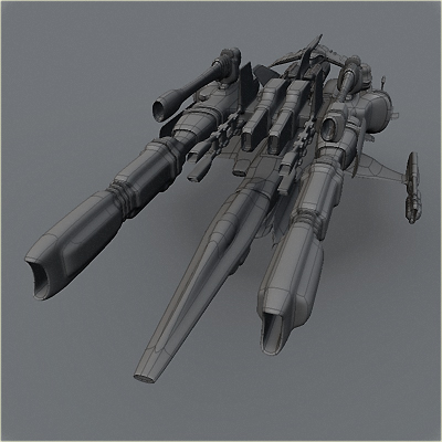 free fighter 3d model
