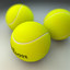 tennis ball 3d model