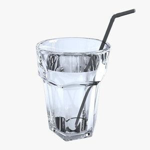 smoothie beer glass 3d model