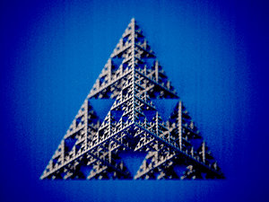 tetrahedron sierpinski fractal obj