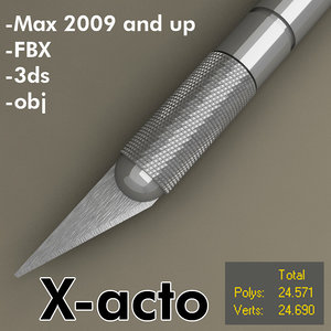 hobby knife modeled max