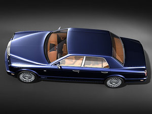 bentley arnage luxury 3d model