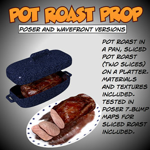 3d pot roast