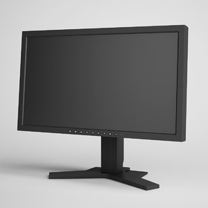 3d model of monitor