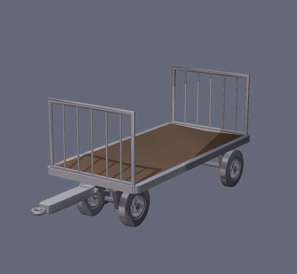 行李车3d模型