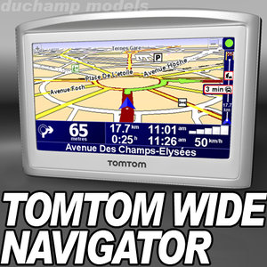tomtom navigator widescreen 3d 3ds