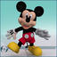 character cartoon mickey 3d model
