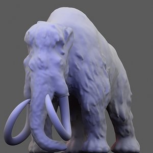 mammoth elephant 3d model