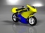 bike minibike deformed 3d model
