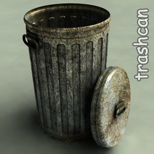 bin dumpster 3d model