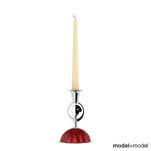 3d dxf anna candleholder alessi