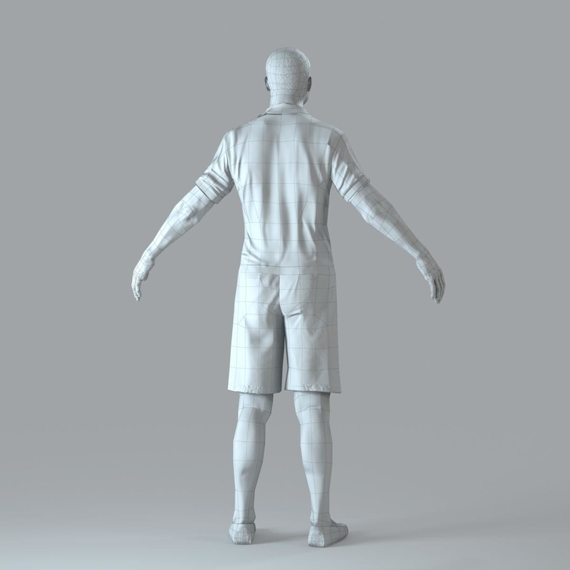 character human 3d model