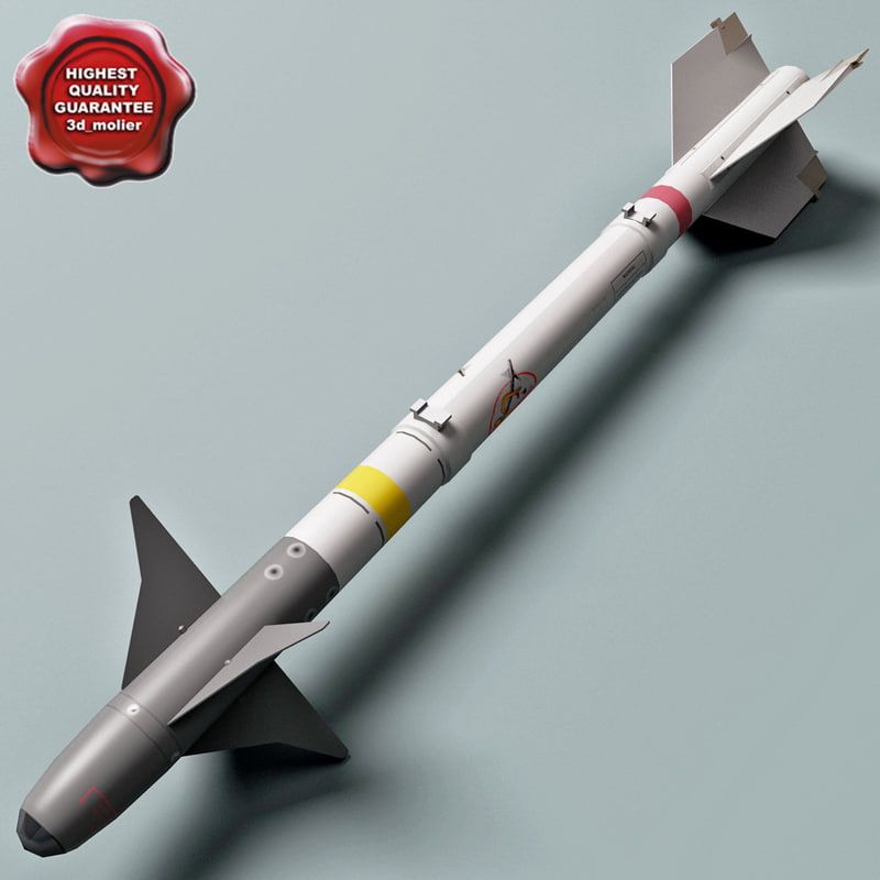 Aim 9x Sidewinder Missile 3d Model - aim 9 sidewinder missle mesh roblox