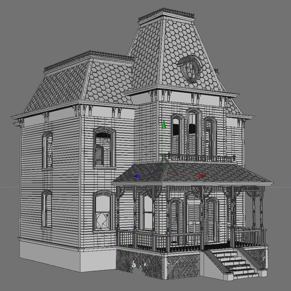 psycho-house-s-3d-model