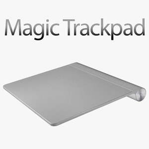 3d model apple magic trackpad