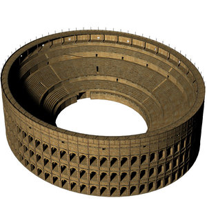 roman colosseum 3d model