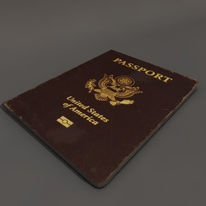 passport documentary 3d model