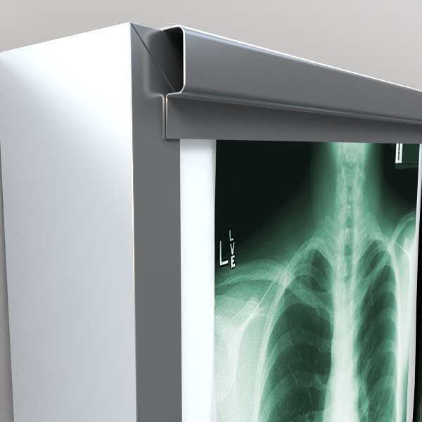 xray lightbox lighting 3d model