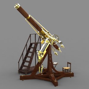 3d telescope fraunhofer circa 1826