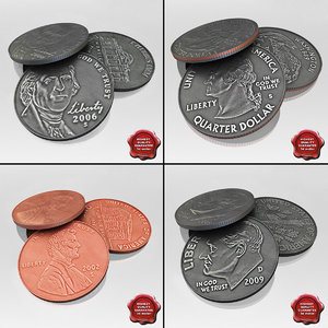 3d usa coins
