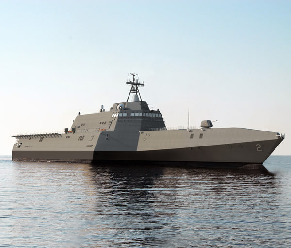 uss independence lcs-2 3d model