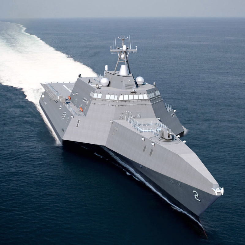 uss independence lcs-2 3d model