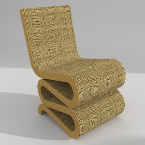 3d wiggle chair