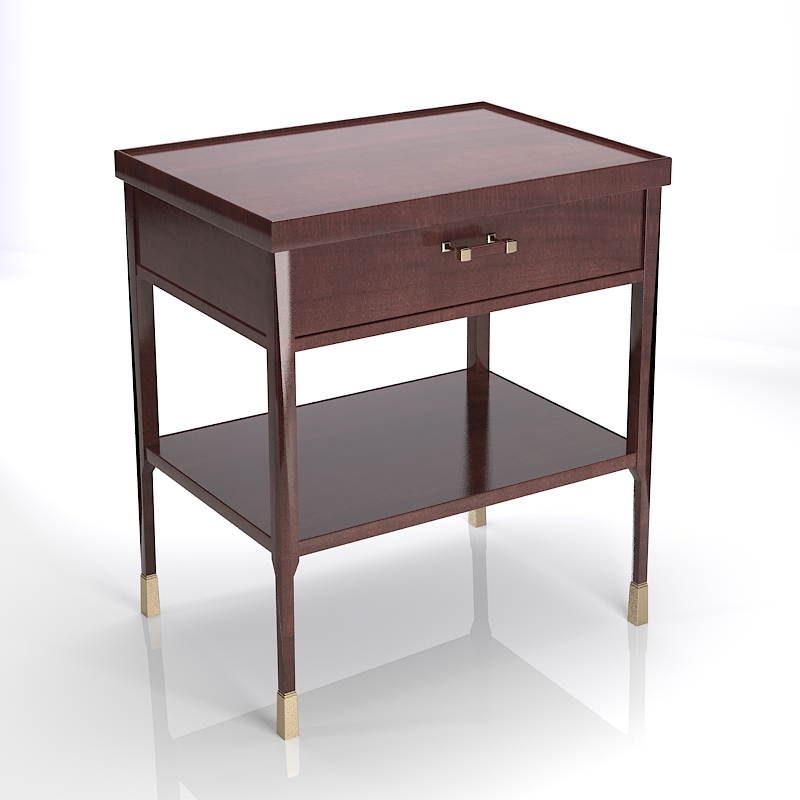 baker night stand 3d model