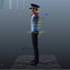 new zealand police man 3d model