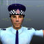 new zealand police man 3d model
